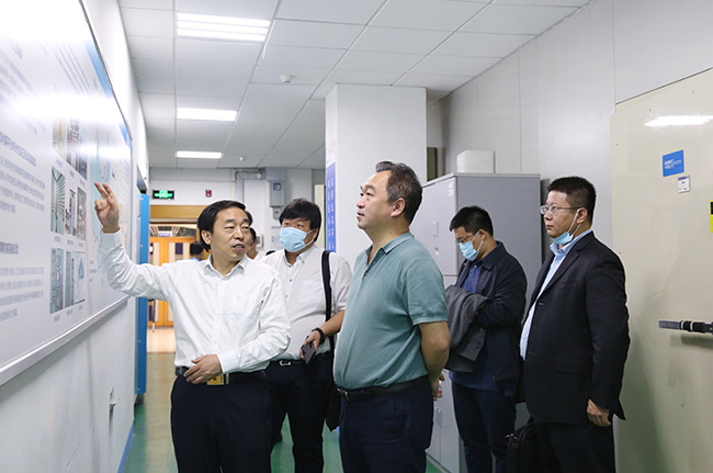 大连检验检测集团党委书记、董事长李强一行到访广电计量开展交流洽谈