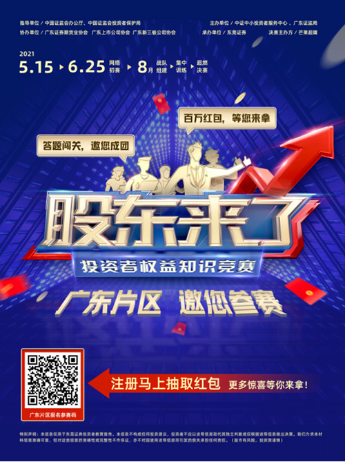 《股东来了》2021投资者权益知识竞赛宣传